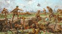 Troops Going over the Top, First World War (Battle of the Somme)