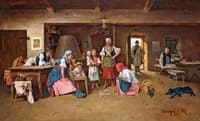 Kitchen Scene