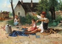 Children Playing