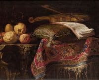 Still-Life, Lemons and Violin
