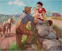 Family at the Farm