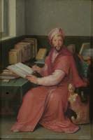 A Scholar in his Study