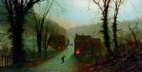 Danger Bank (after John Atkinson Grimshaw)