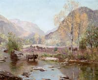 Autumn Gently Tints the Glen