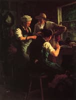 At the Blacksmith's