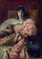 Girl with Fan