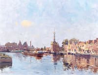 The bend in the canal, Alkmaar