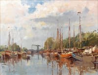 The Alkmaar Canal, Amsterdam