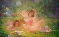 Bathers on the Grass