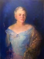 Lady in a Blue Dress