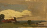 Landscape with a Windmill