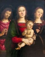Madonna and Child with St. John the Baptist and St. Catherine of Alexandria