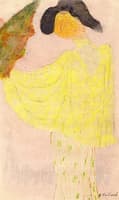 Woman with Umbrella