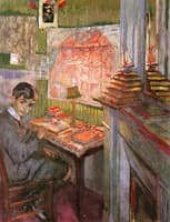 Portrait of Jadques Laroche, Child, at His Work Table