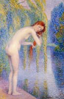 Bather Washing Her Hair