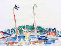 Yacht at Deauville