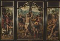 Triptych of the Martyrdom of St Sebastian