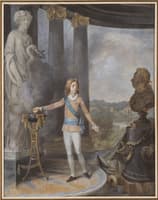 King Gustav IV Adolf of Sweden Sacrifices to Hygia for his Father's Health