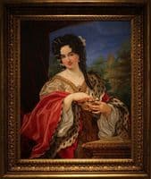 Portrait of Giulia Massimo as Cleopatra