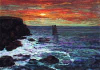 Sailboat at Sunset