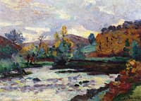 The Dam at Genetin, Crozant