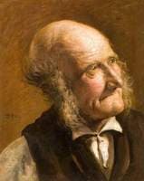 Portrait of an Old Man with Side Whiskers