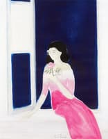 Woman with a Rose