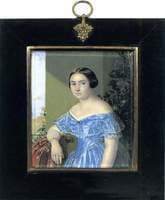Portrait of a Lady in Blue