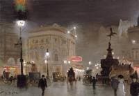 Piccadilly Circus at Night