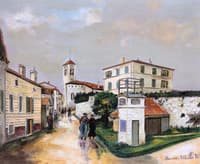 Landscape at Lucenay