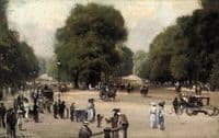 Rotten Row from Hyde Park Corner