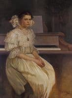 Portrait of Milada Cerny