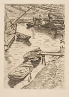 Ships in a canal