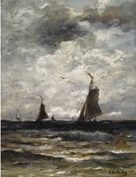 Fishing Vessels at Sea