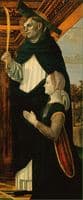 Saint Peter the Martyr and a Kneeling Donor