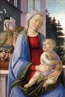 Madonna and Child with Two Angels
