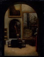 Gallery of the Museum of Fine Arts, Copley Square