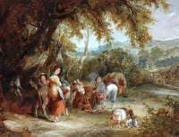 A Gypsies' Encampment