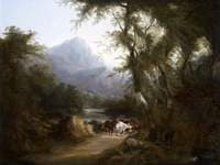 Cattle by a River