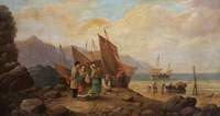 Coast Scene with Figures