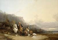 Coast Scene with Fisherfolk