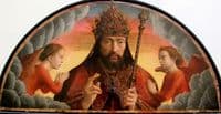 God the Father with Two Angels