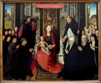 Madonna and Child with Saint James, Saint Benedict and Members of the Florein Family