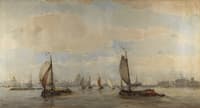 View of Amsterdam Harbor