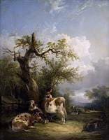 Landscape with Cattle