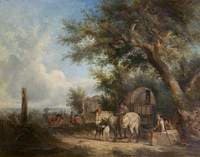 Landscape with Gipsy Figures