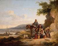 On the Beach at Portishead