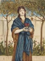 A Priestess of Diana Offering Poppies