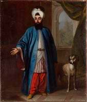 Portrait of Sahid Mehemet Effendi, Emissary to the Swedish Court