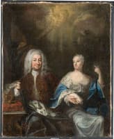 King Fredrik I and Queen Ulrika Eleonora